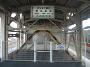 赤い電車の待つ名鉄谷汲駅跡へ